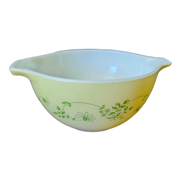 Vintage Pyrex #441 Shenandoah Wintergreen Cinderella Mixing Bowls 750 ml - Picture 2 of 11